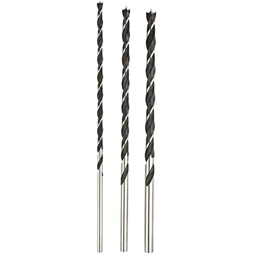 KWB 511890 punte legno 250 mm 6-8-10 mm 3 pezzi CV