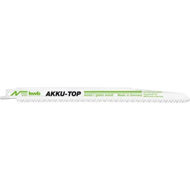 KWB AKKU-TOP 576100 lama sciabola HCS 240 mm legno