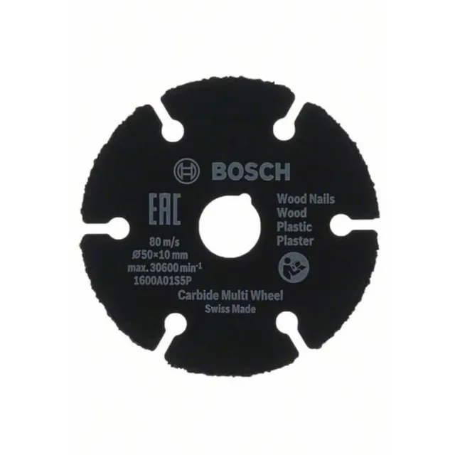 Bosch Carbide Multi Wheel disco taglio 50 mm EasyCut