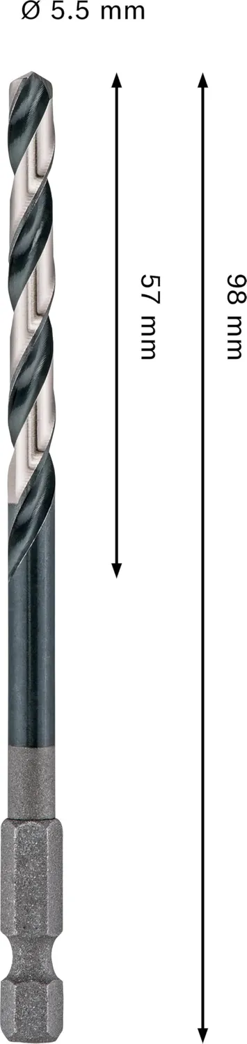 Bosch Expert PRO Metal punta metallo 5,5 mm HSS-G