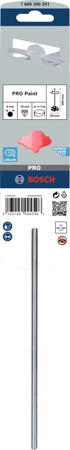 Bosch Expert PRO frusta miscelazione vernici 60 mm