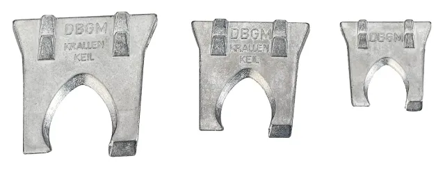 KWB 4494-10 cunei acciaio per manici martello 3 pz