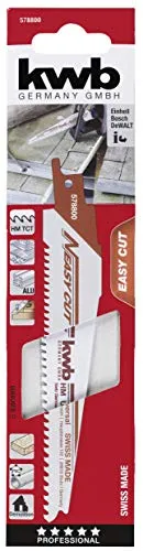 KWB 578800 lama sciabola universale EASY-CUT per legno metallo