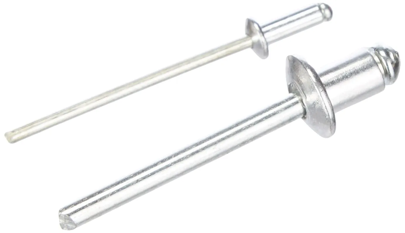 KWB rivettatrice ciechi set 100 rivetti alluminio 2,4-4,8 mm