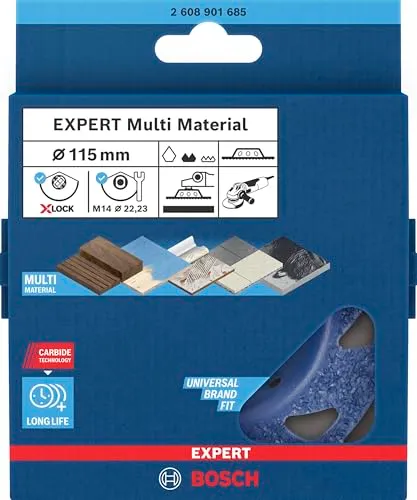 Bosch Expert mola a tazza 115 mm multimateriale