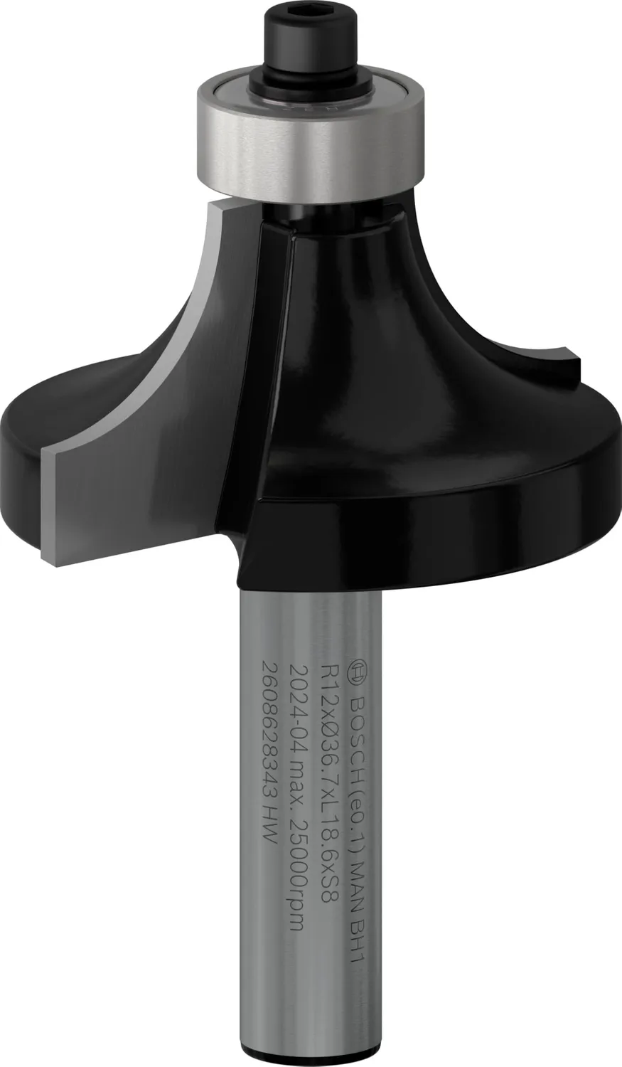 Bosch Standard fresa arrotondare R1 4 mm gambo 8 mm