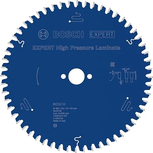 Bosch Expert HPL lama circolare 190x20 42T laminato