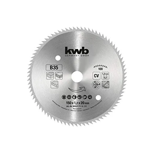 KWB lama sega circolare 150x16 mm 64 denti