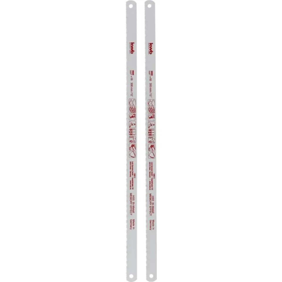 KWB 1880-10 lama sega metallo 5 pezzi 300 mm bimetallica