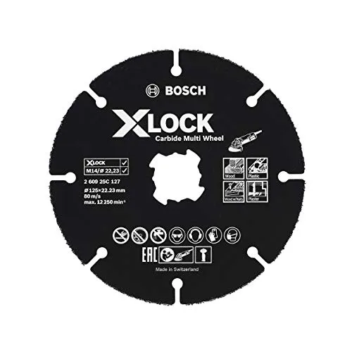Bosch Carbide Multi Wheel Disco 125 mm X-LOCK