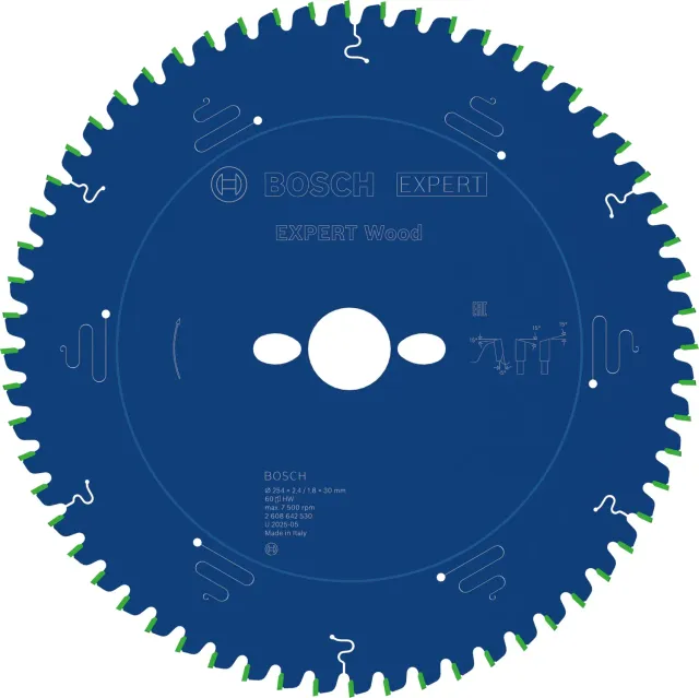 Bosch Expert for Wood lama circolare 254x30 60 denti legno