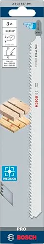 Bosch Expert T1044DP Lame Seghetto Alternativo 3 Pz Legno