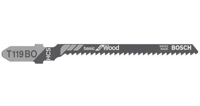 Bosch T 119 BO Basic lame seghetto legno 3 pz taglio curvo