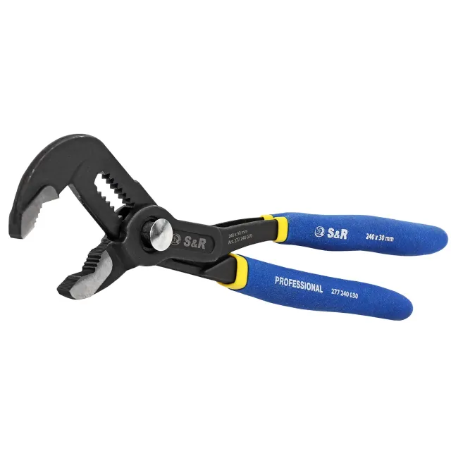S&R pinza pappagallo regolabile 240x30 mm Cr-V