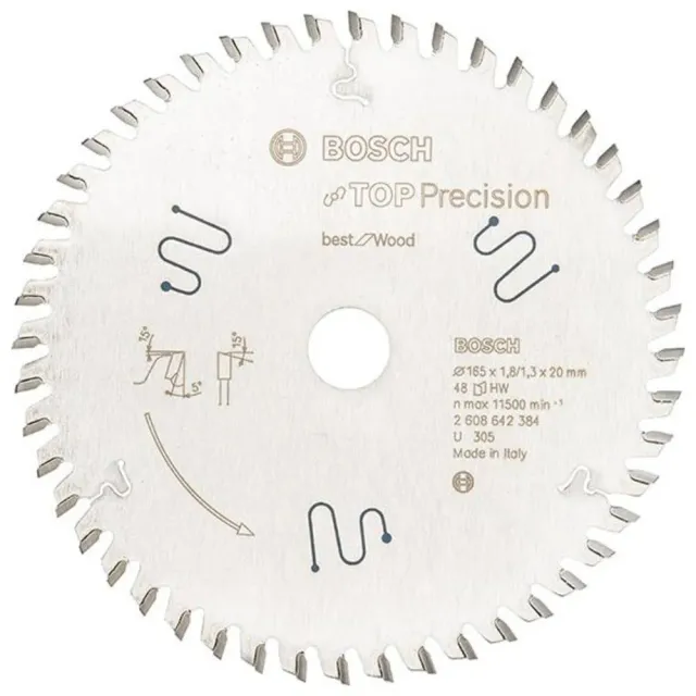 Bosch Expert Top Precision Lama Circolare 165x20 48 Denti
