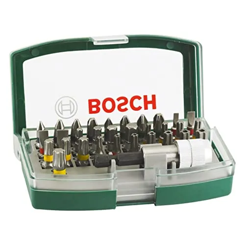 Bosch Rainbow Set 32 inserti avvitamento con portainserti