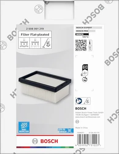 Bosch Expert filtro piatto EPA E10 aspirapolvere cellulosa