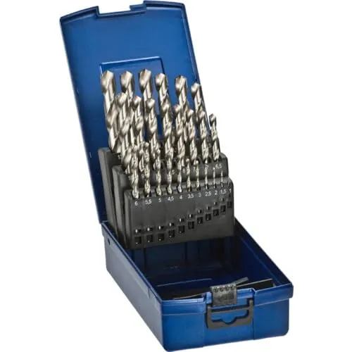KWB Silver Star set punte HSS-G 25 pezzi 1-13 mm