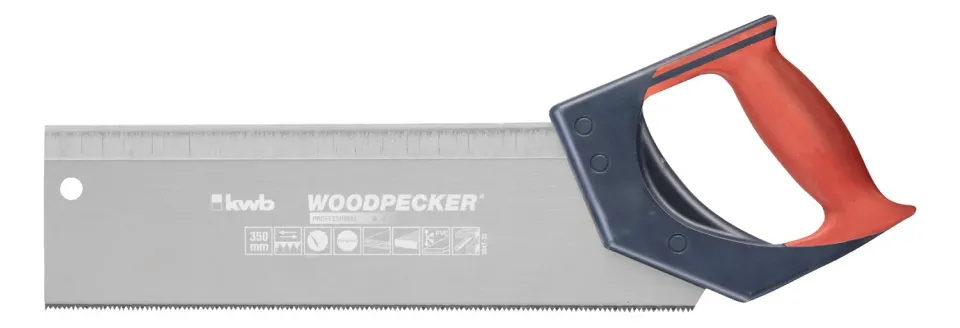 KWB Woodpecker 3047-35 sega a dorso 350 mm legno