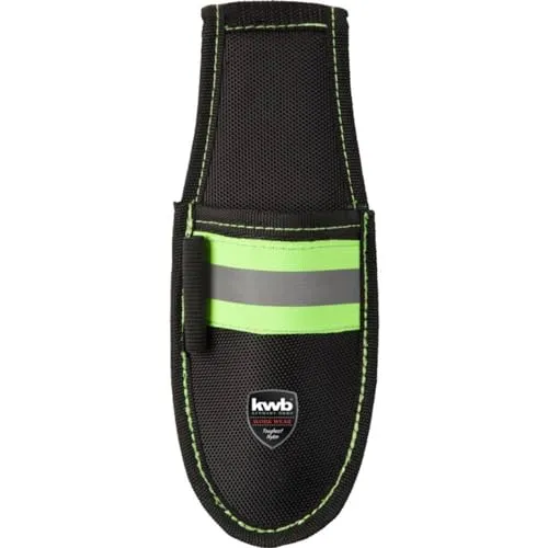 KWB 909910 fodero coltello nylon cintura con riflettore