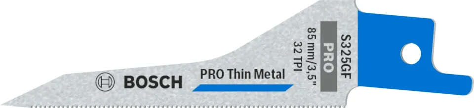 Bosch Expert Pro Thin Metal S325GF lama sciabola 5 pezzi