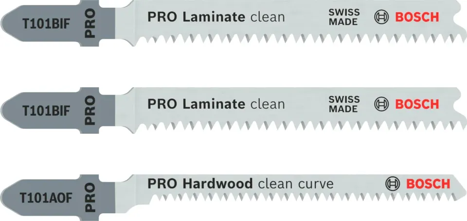 Bosch PRO Laminate lame seghetto 3 pezzi