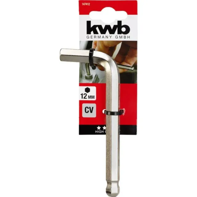 KWB 1474-12 chiave esagonale a L 12 mm CrV