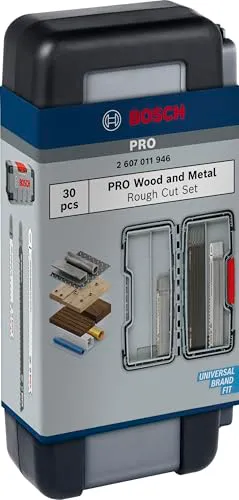 Bosch Expert Pro Wood Metal Rough Cut set lame 30 pezzi
