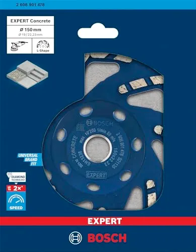 Bosch Expert Concrete mola a tazza diamantata 150 mm calcestruzzo