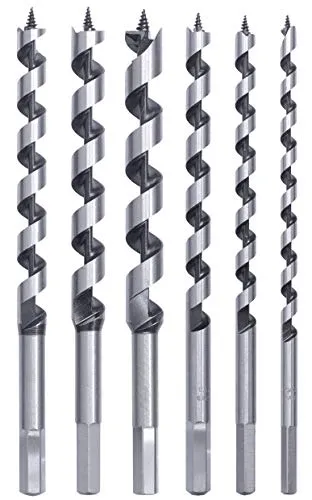 kwb Snake set punte legno 8-18 mm 230 mm 6 pezzi