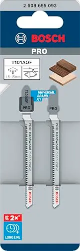 Bosch Expert T101AOF lame seghetto 2 pezzi legno duro