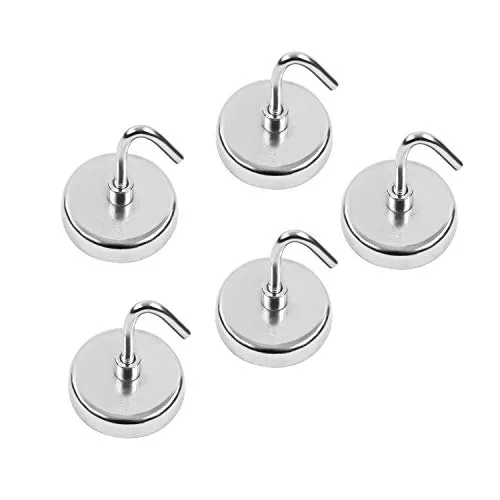 S&R Ganci magnetici 35 mm 5 pz portata 3,5 kg metallo