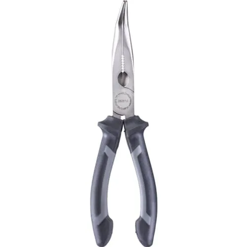 KWB pinza a becchi mezzotondi piegati 200 mm acciaio