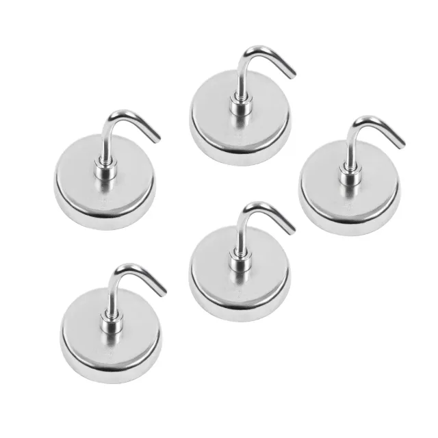 S&R Ganci magnetici 35 mm 5 pz portata 3,5 kg metallo