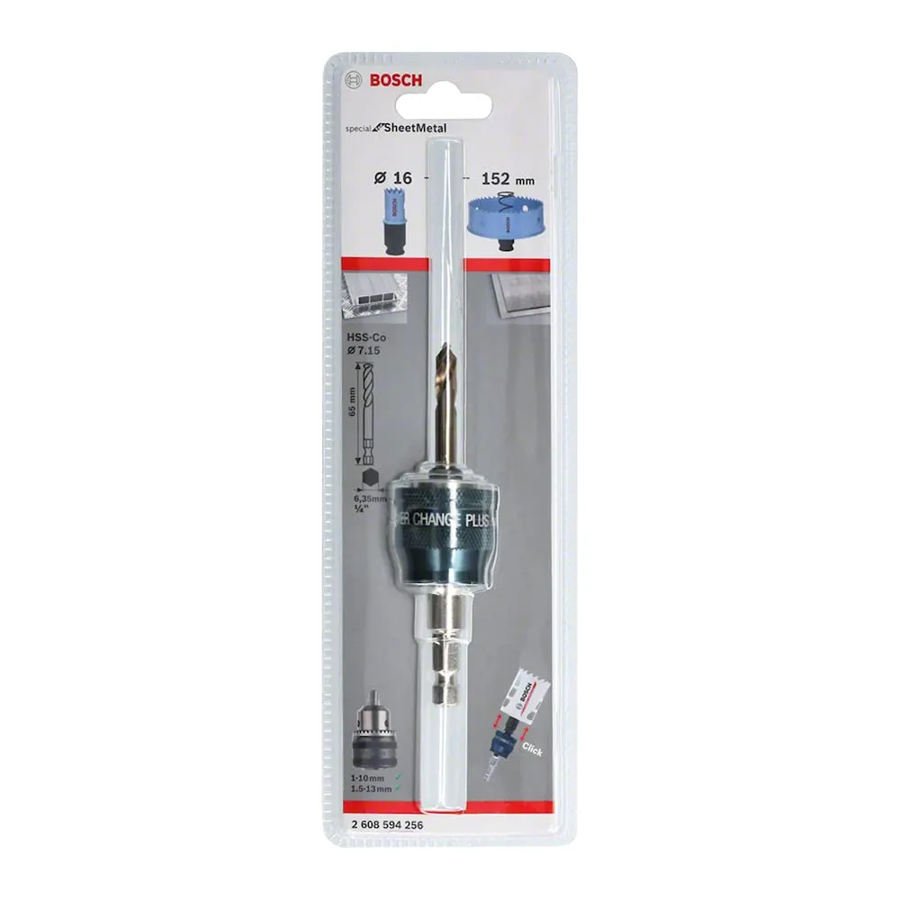 Bosch Expert adattatore Power Change Plus seghe a tazza HEX