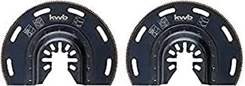 KWB AKKU-TOP lame multitool 87 mm 2 pz bimetallo