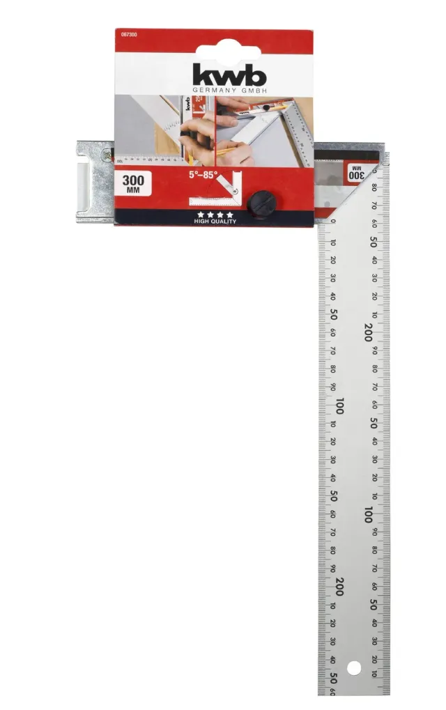 KWB 067-300 Profi Alu falsa squadra 300 mm alluminio