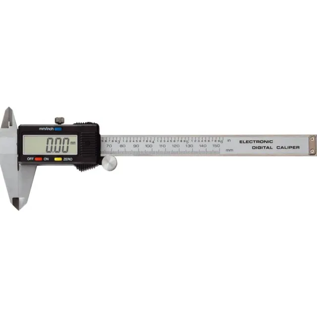 KWB Kraftixx 090690 calibro digitale 150 mm LCD custodia