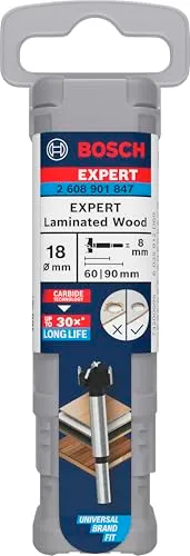 Bosch Expert 18mm punta cerniera per legno laminato