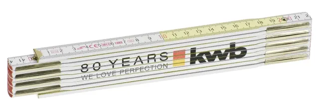 KWB 0925-00 metro in legno 2 m pieghevole