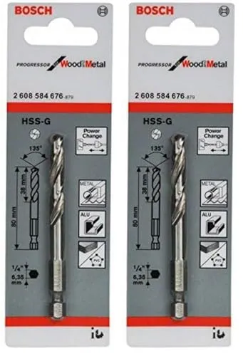 Bosch 2608584676 punta centraggio HSS-G seghe tazza <46mm