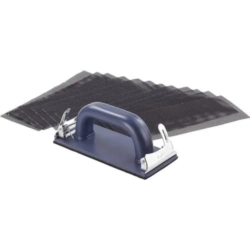KWB Set levigatrice manuale 11 pezzi grana K120 93x230 mm