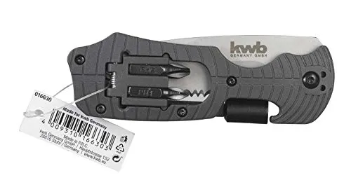 KWB 016630 coltello multiuso con portabit cacciavite