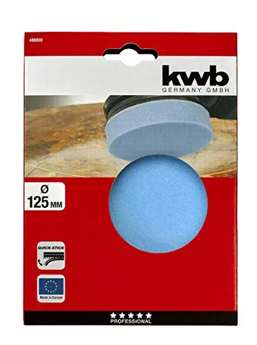 kwb 4866-00 spugna lucidatura 125 mm autoadesiva