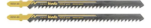 KWB 6202-20 lame seghetto alternativo T101D 2 pezzi legno