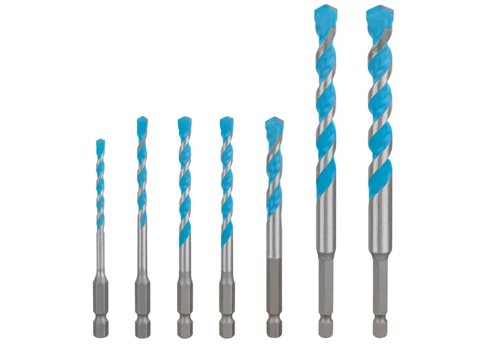 Bosch Expert HEX-9 set punte 7pz 4-12 mm multiuso