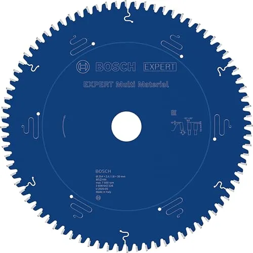 Bosch Expert Multi Material lama circolare 254x30 mm 80 denti