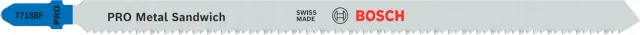 Bosch Expert Lame Seghetto T718BF Metallo Sandwich Set 3 Pezzi