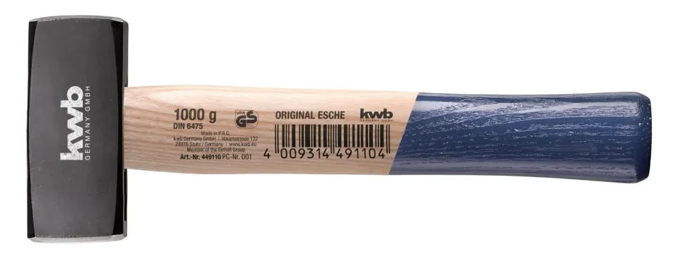 KWB 449-110 mazzetta 1000 g manico frassino