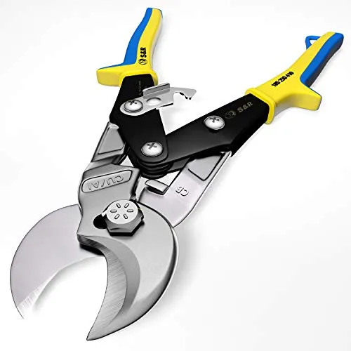 S&R Cesoia Cavi Rame Alluminio 14 mm 245 mm Doppio Tagliente